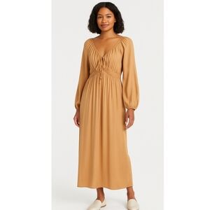 Universal Thread Tan Long Sleeve Dress